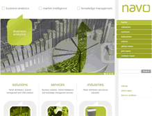 Tablet Screenshot of navoinc.com